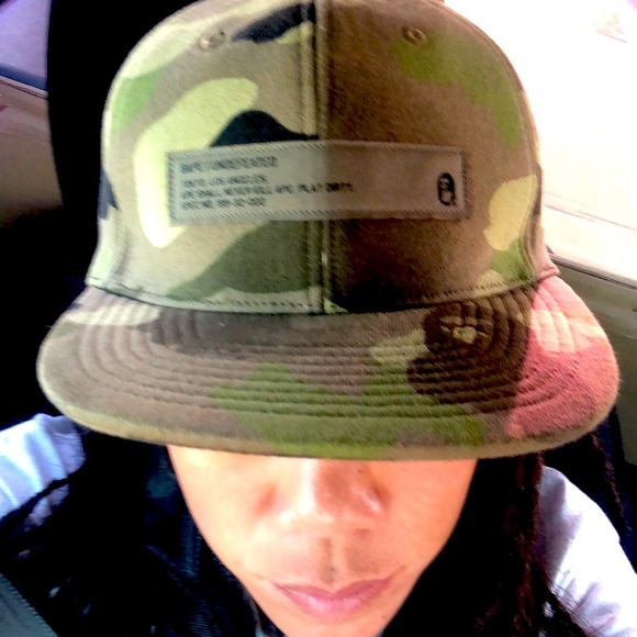 bape x undefeated hat
